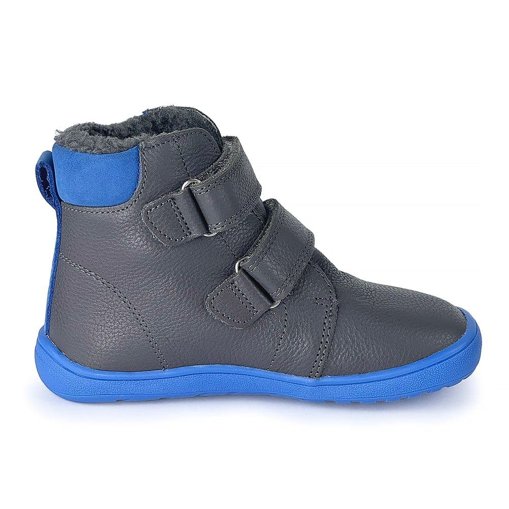 Chlapecké zimní barefoot boty PRO-tex Protetika - DARYK GREY - 21 - náhled 4