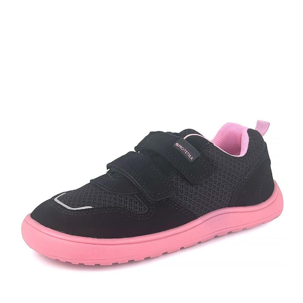 Dívčí barefoot tenisky ALEX BLACK Protetika černé -