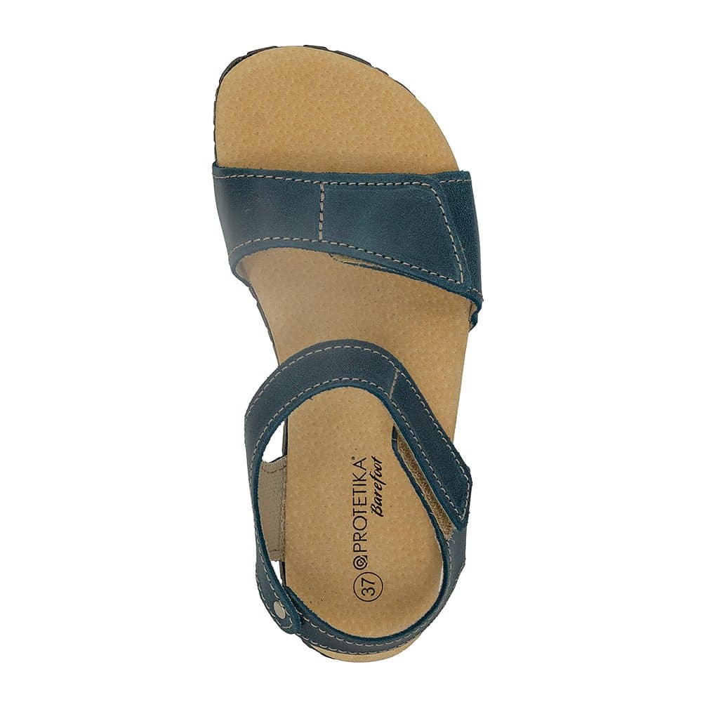 Dámské barefoot sandály Protetika T201 BELITA 54 petrolejová - 39 - náhled 2