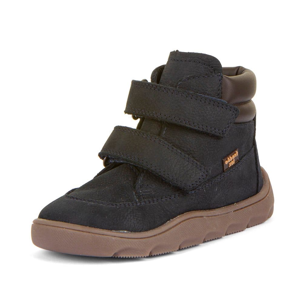 Chlapecké zimní barefoot boty ZERU TEX Dark Blue, Froddo, G2110150, tmavě modrá -