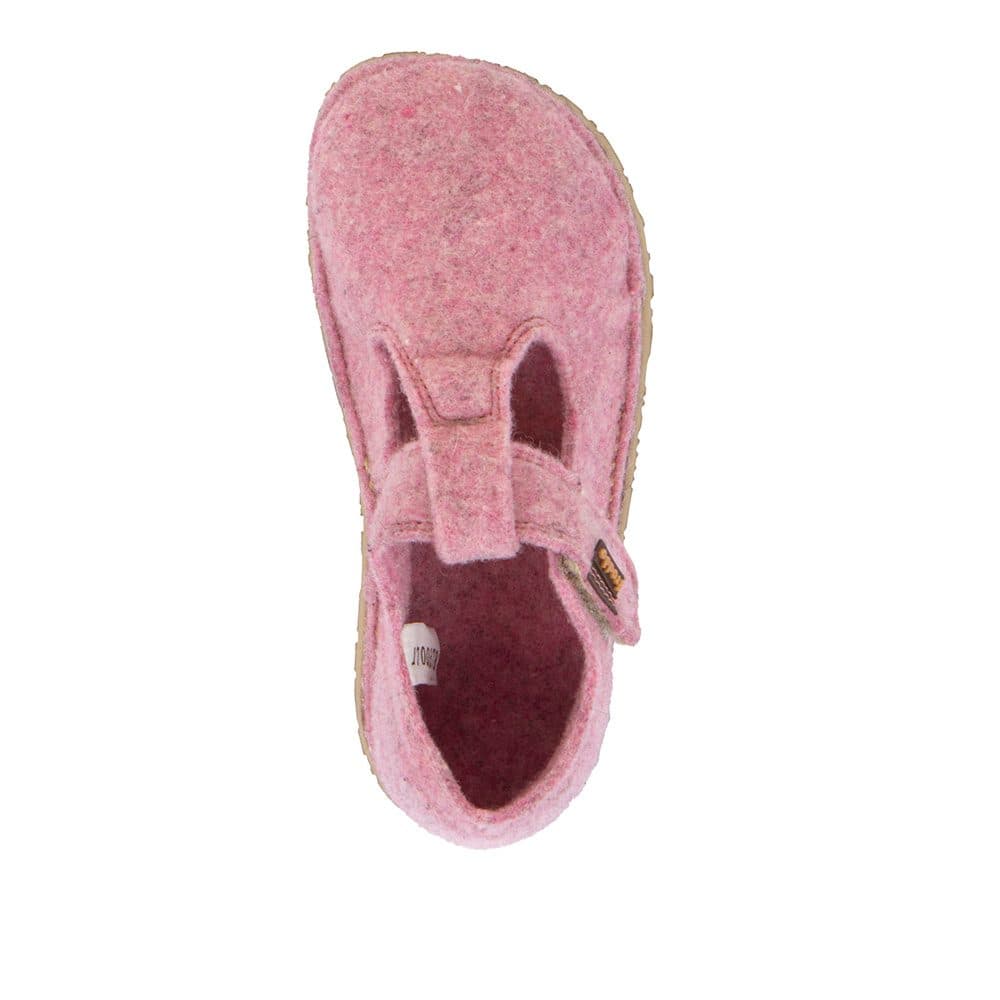 Dívčí barefoot bačkory FLEXY WOOLY Pink Froddo G1700378-7 růžová - 24 - náhled 2