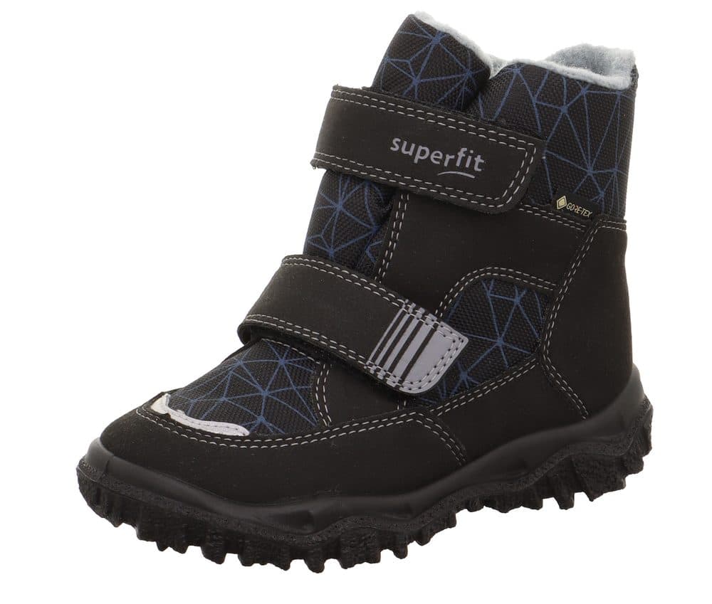 Dětské zimní boty HUSKY Black/Light Gray Gore-tex, Superfit, 1-006080-0000, šedá - 31 - náhled 1