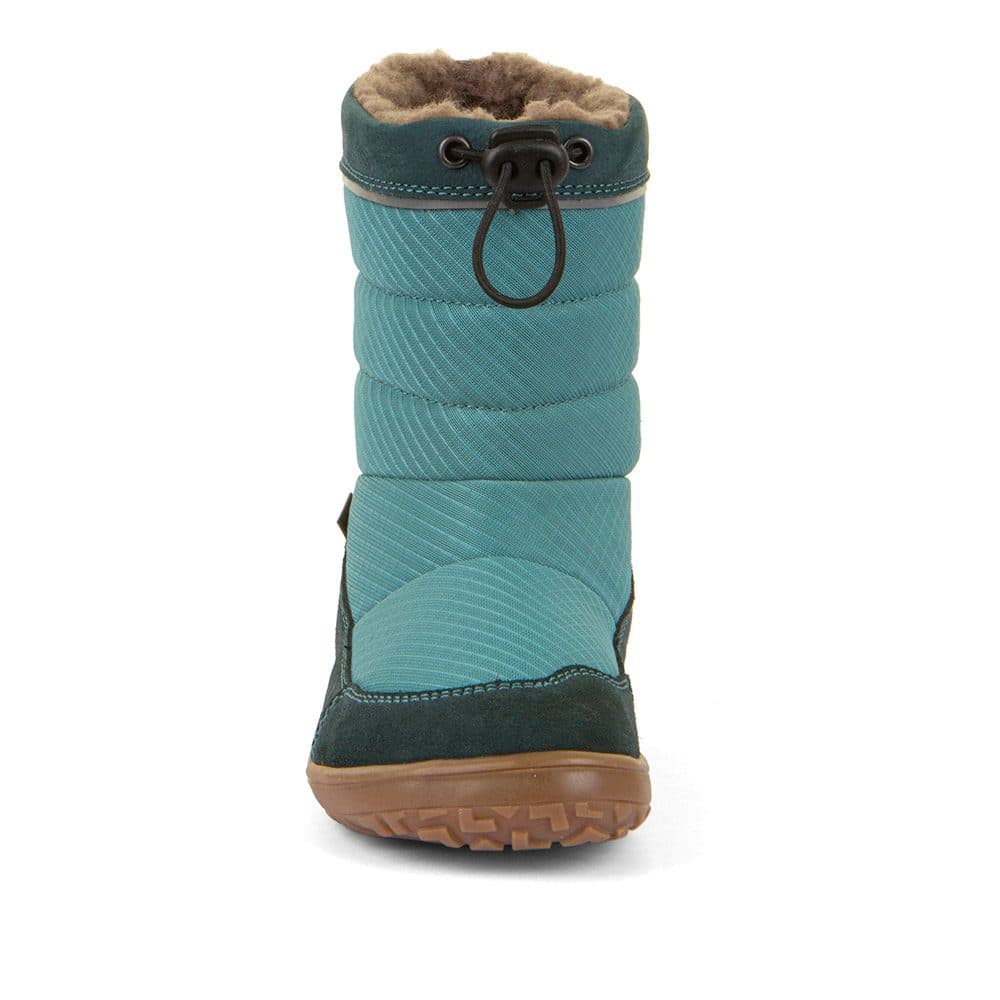 Dětské zimní barefoot sněhule UP TEX SNOW WOOL Petroleum G3160249-3 - 38 - náhled 4