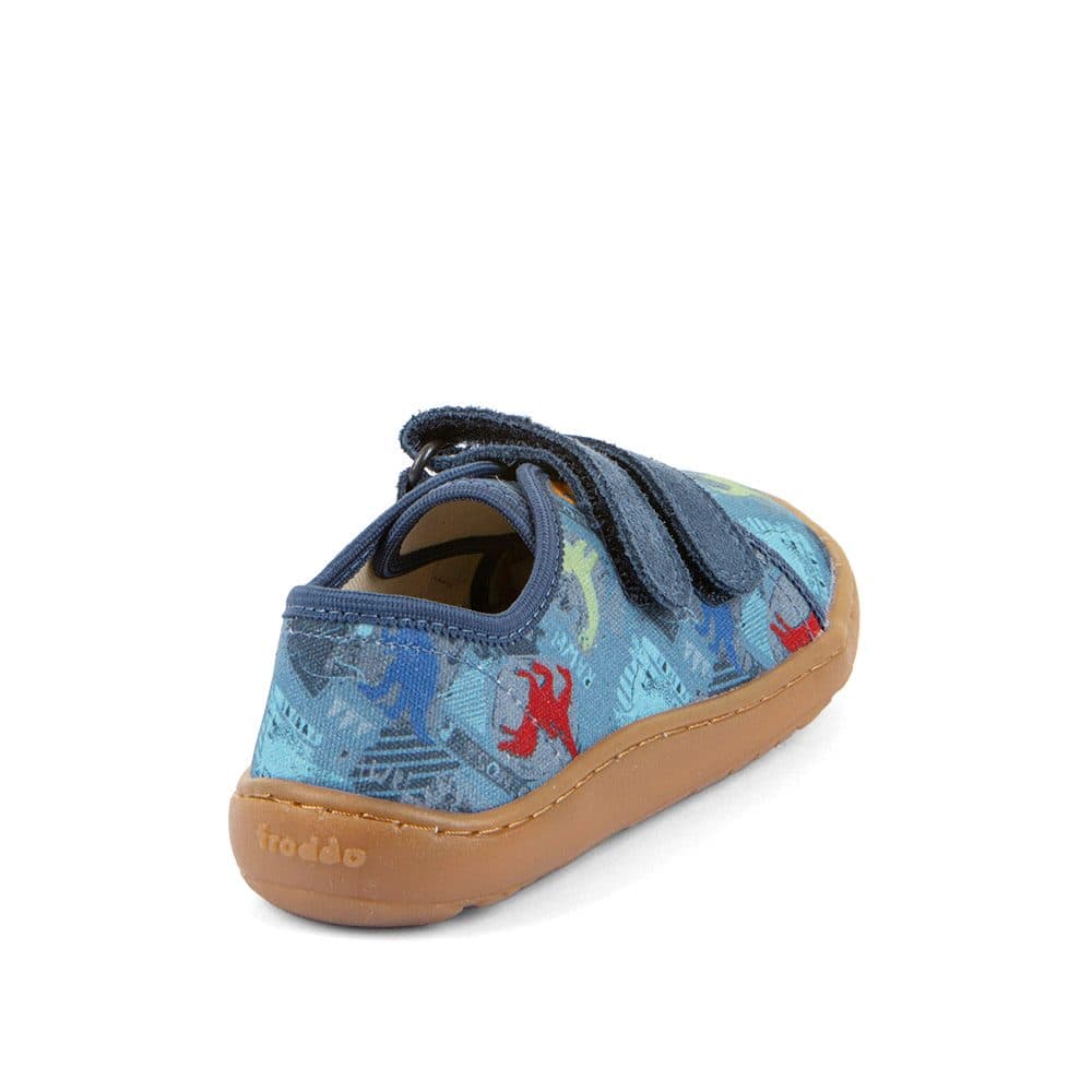 Chlapecké plátěné barefoot tenisky CANVAS DARK DENIM Froddo G1700440-15 - 27 - náhled 5