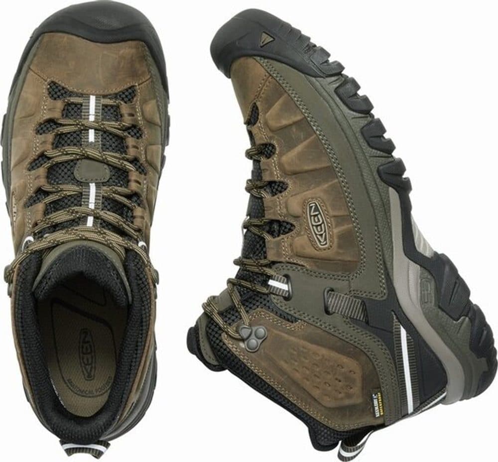 Pánské kotníkové boty Targhee III WP M bungee cord/black, Keen, 1017786, černá - 44 - náhled 3
