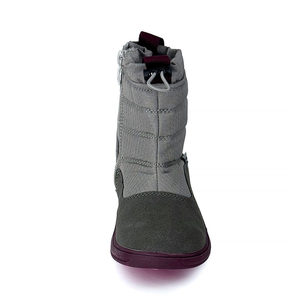 Dětské zimní barefoot boty s membránou Bugga RUBA Grey B00197-09 - 25 - náhled 2