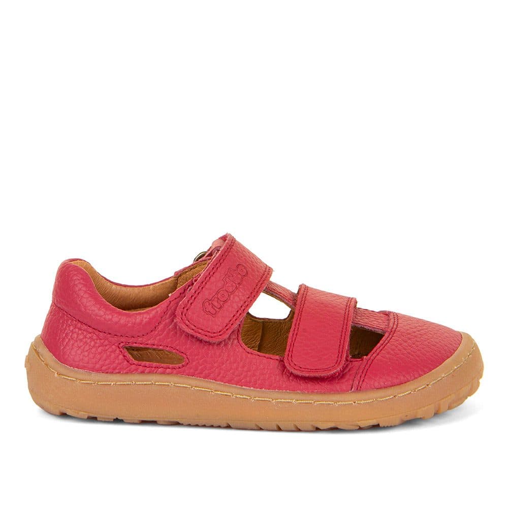 Dívčí barefoot sandály SANDAL Red Froddo G3150266-5 červená - 24 - náhled 5