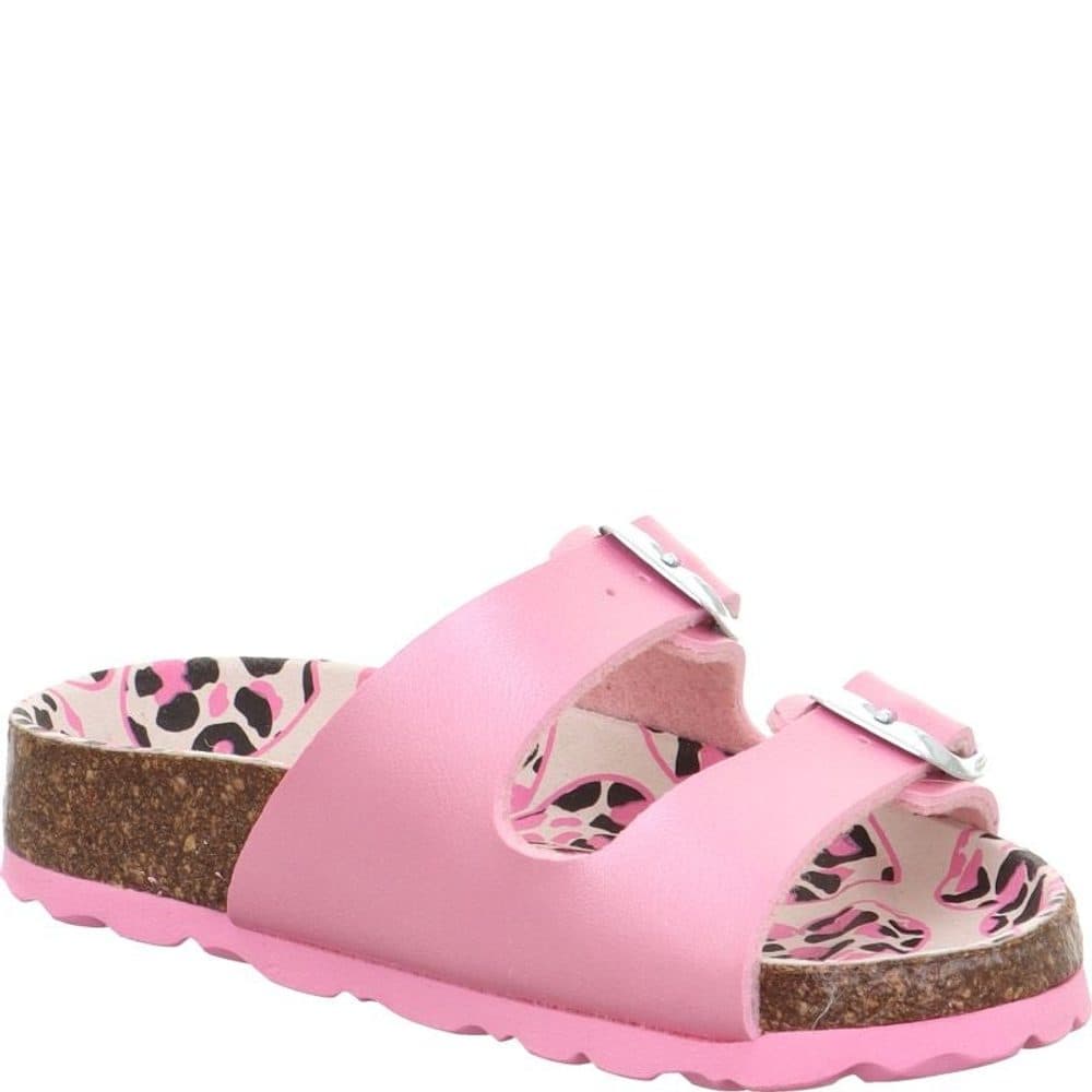 Dívčí korkové pantofle Superfit FOOTBAD Pink/Multicolored 1-800111-5550 - 29 - náhled 4