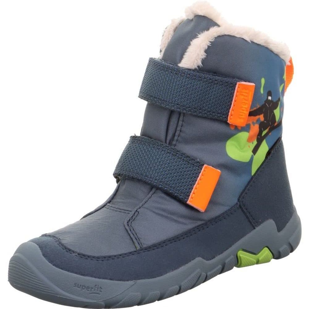 Chlapecká zimní obuv Superfit barefit TRACE GTX  Blue/Orange 1-006041-8020 - 25 - náhled 1