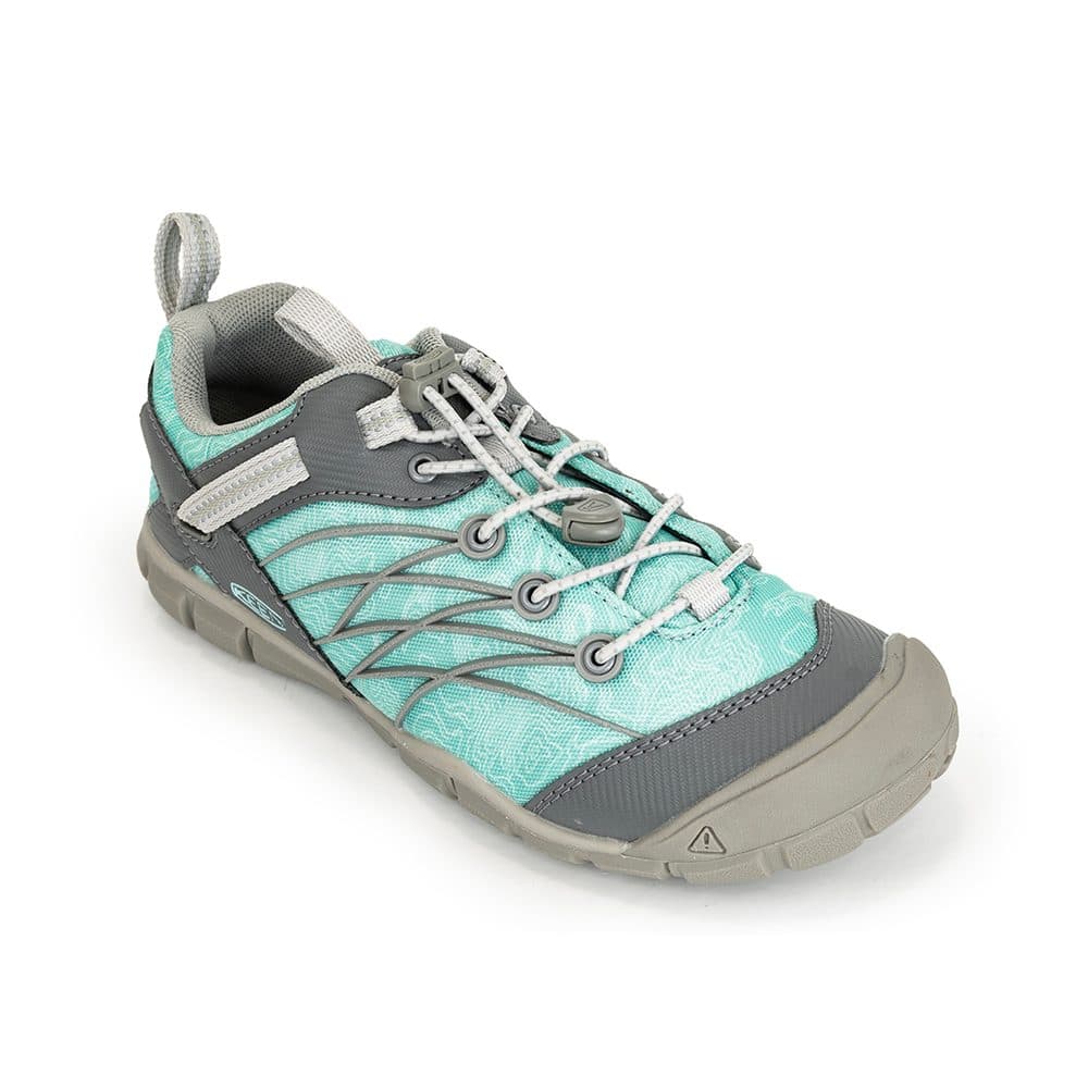 Outdoorové boty CHANDLER CNX C Drizzle/Waterfall, Keen, 1026307/1026305, tyrkysová - 24 - náhled 4
