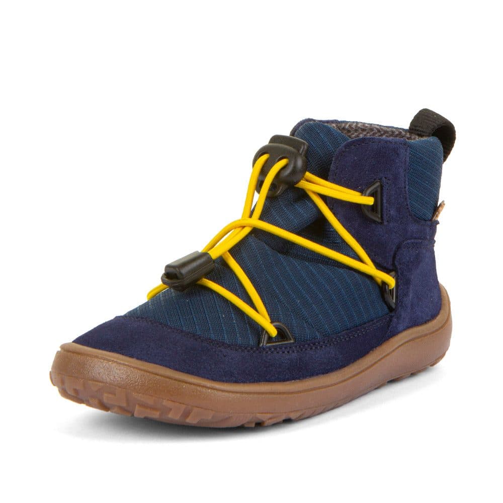 Chlapecké celoroční barefoot boty TEX TRACK Blue Froddo G3110267-1 -