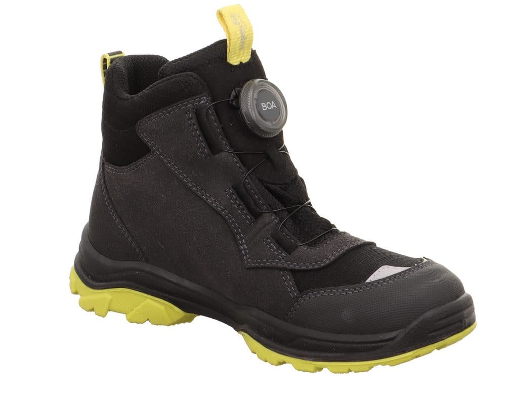 Chlapecké celoroční boty JUPITER  Grey/Yellow Gore-Tex BOA, Superfit,1-000076-2000 - 34 - náhled 4