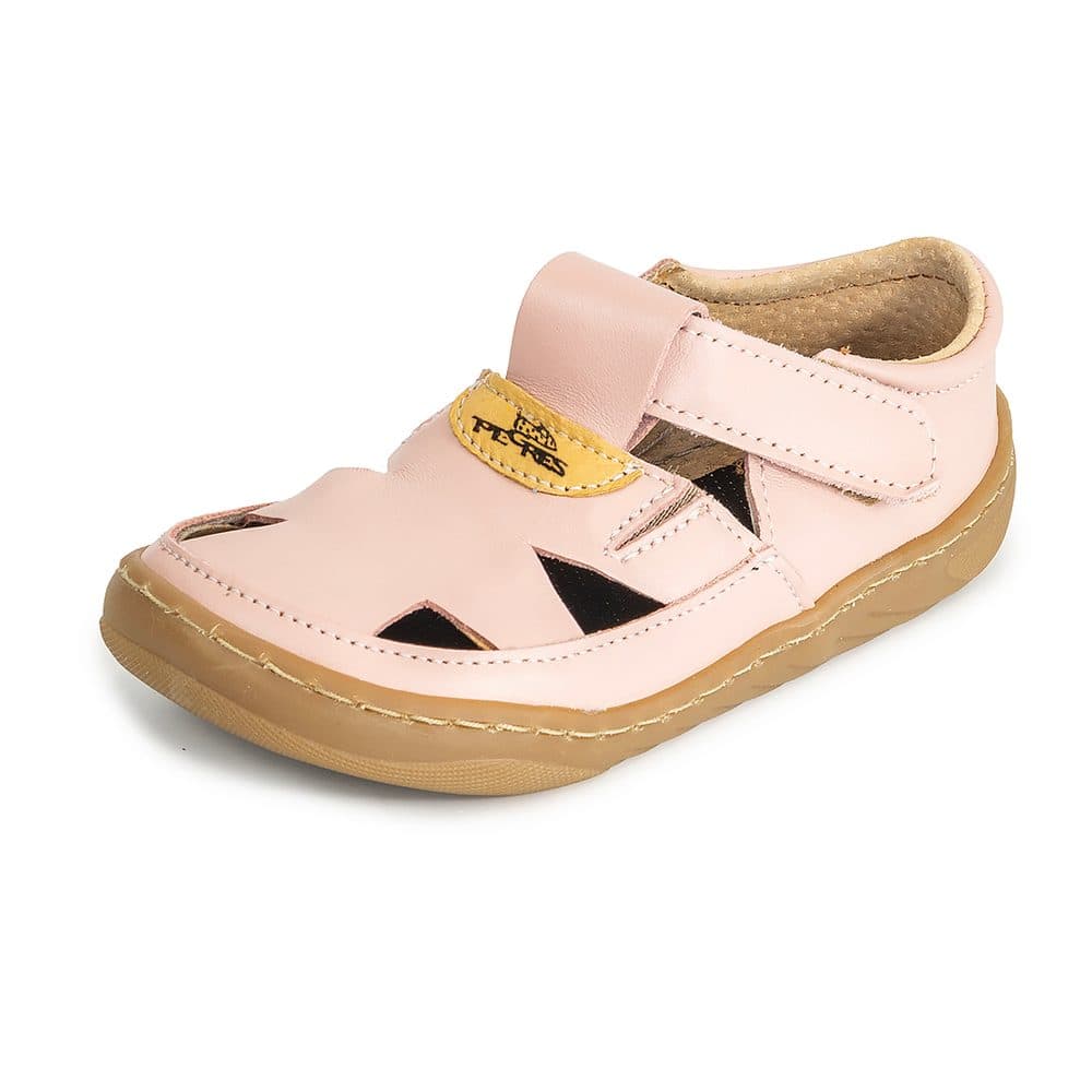 Barefoot dětské sandálky Pegres, SBF51 růžová -