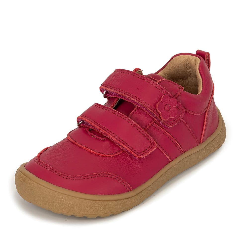 Dívčí barefoot tenisky KIMBERLY RED, Protetika, červená -