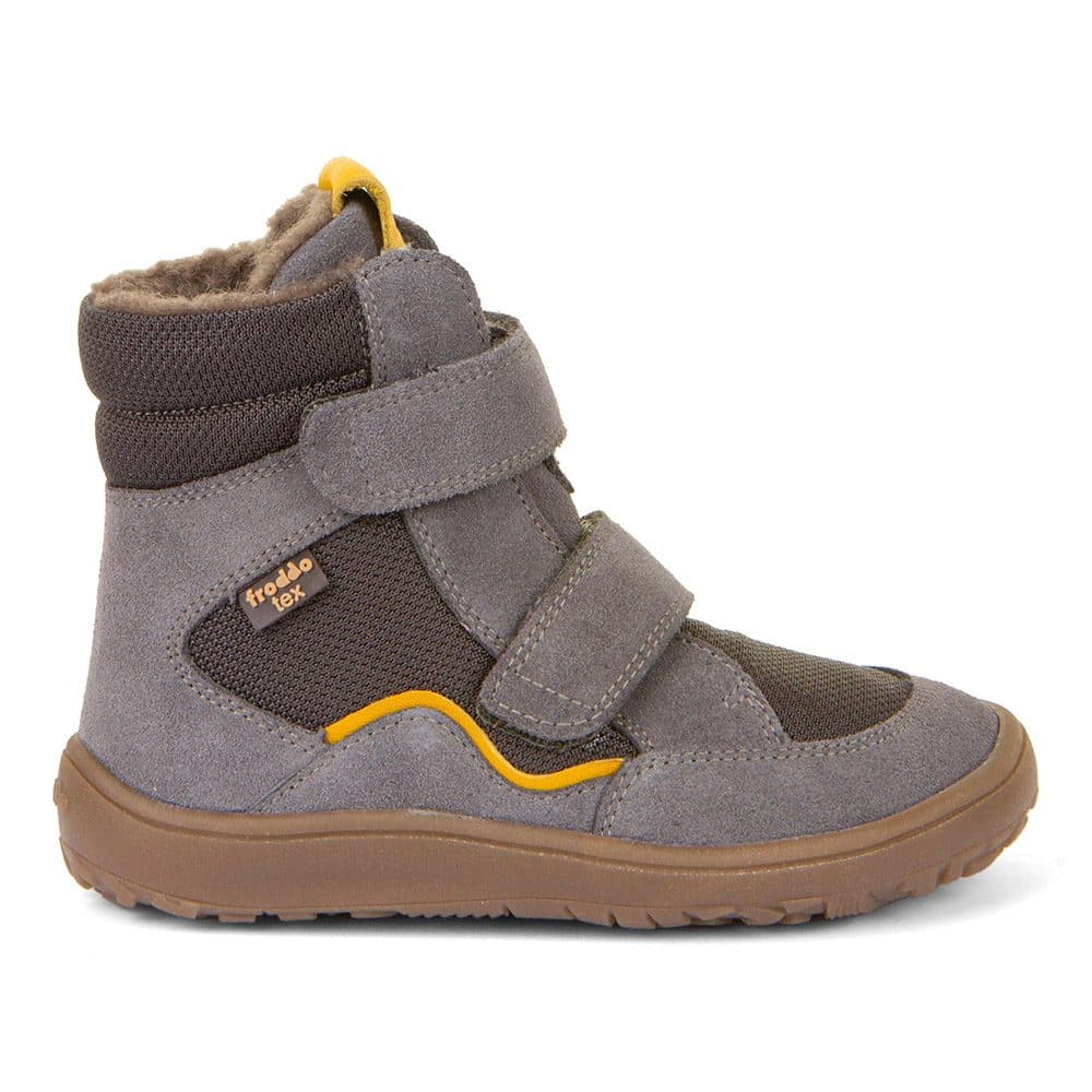 Dětské zimní barefoot boty TEX WINTER Gray, Froddo, G3160233-3, šedá - 39 - náhled 3