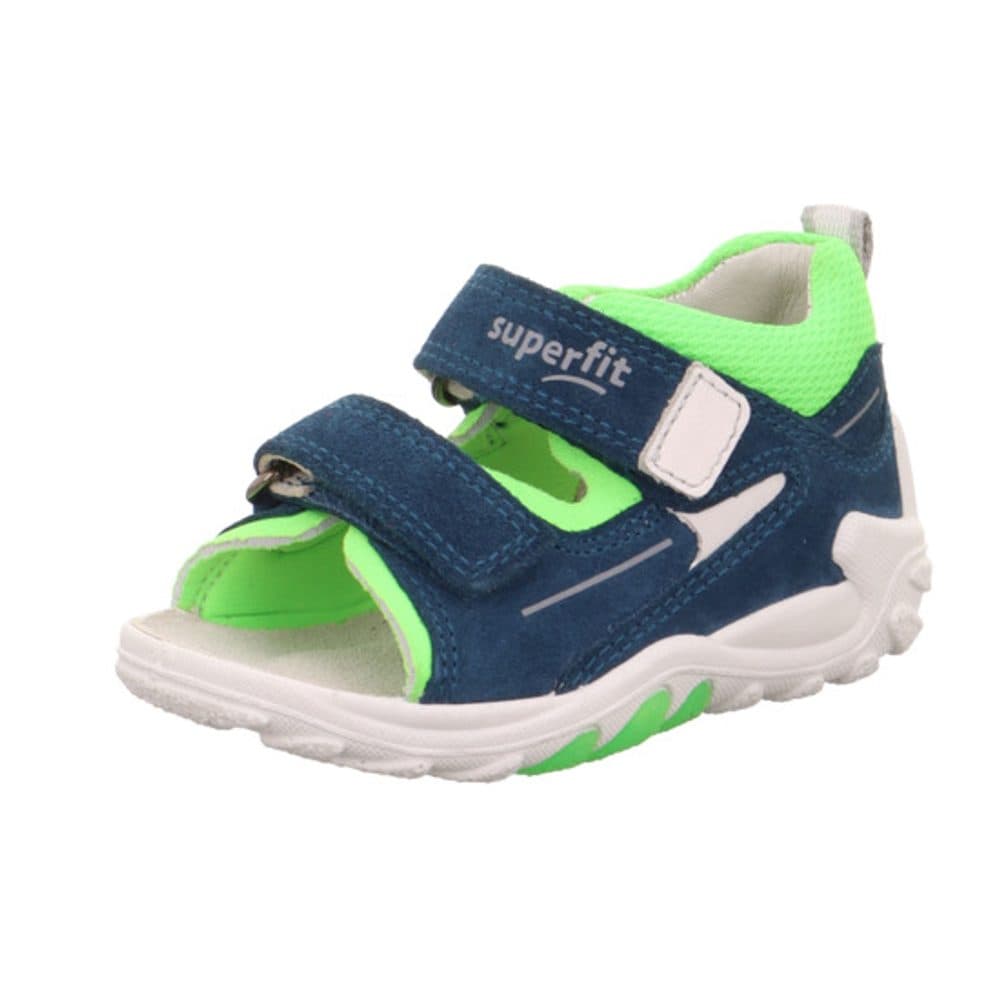 Chlapecké sandály FLOW Blue/Light Green Superfit 1-000035-8020 zelená -