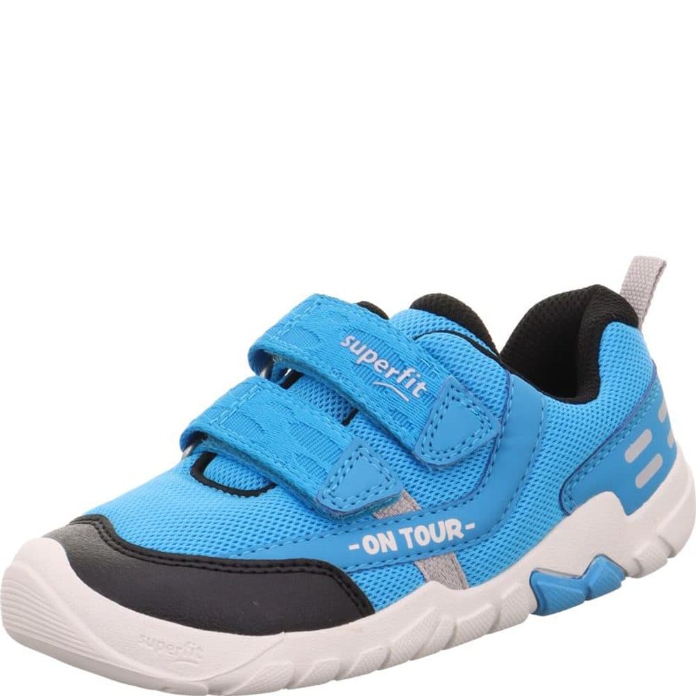 Dětské barefit tenisky TRACE Turquoise/Black Superfit 1-006025-8400 -