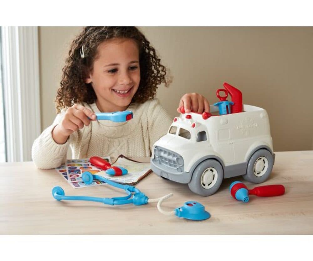 Ambulance s lékařskými nástroji, Green Toys, W009285 - náhled 3