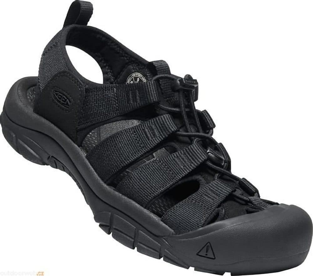 Sandály Newport H2 M triple black, Keen, 1022258, černá -