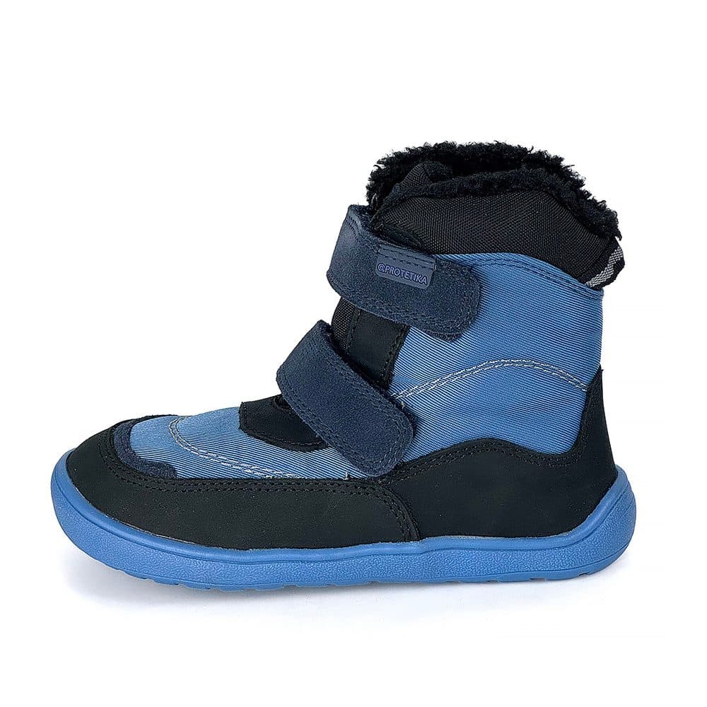 Chlapecké zimní barefoot boty PRO-tex Protetika - NUT BLUE - 22 - náhled 3