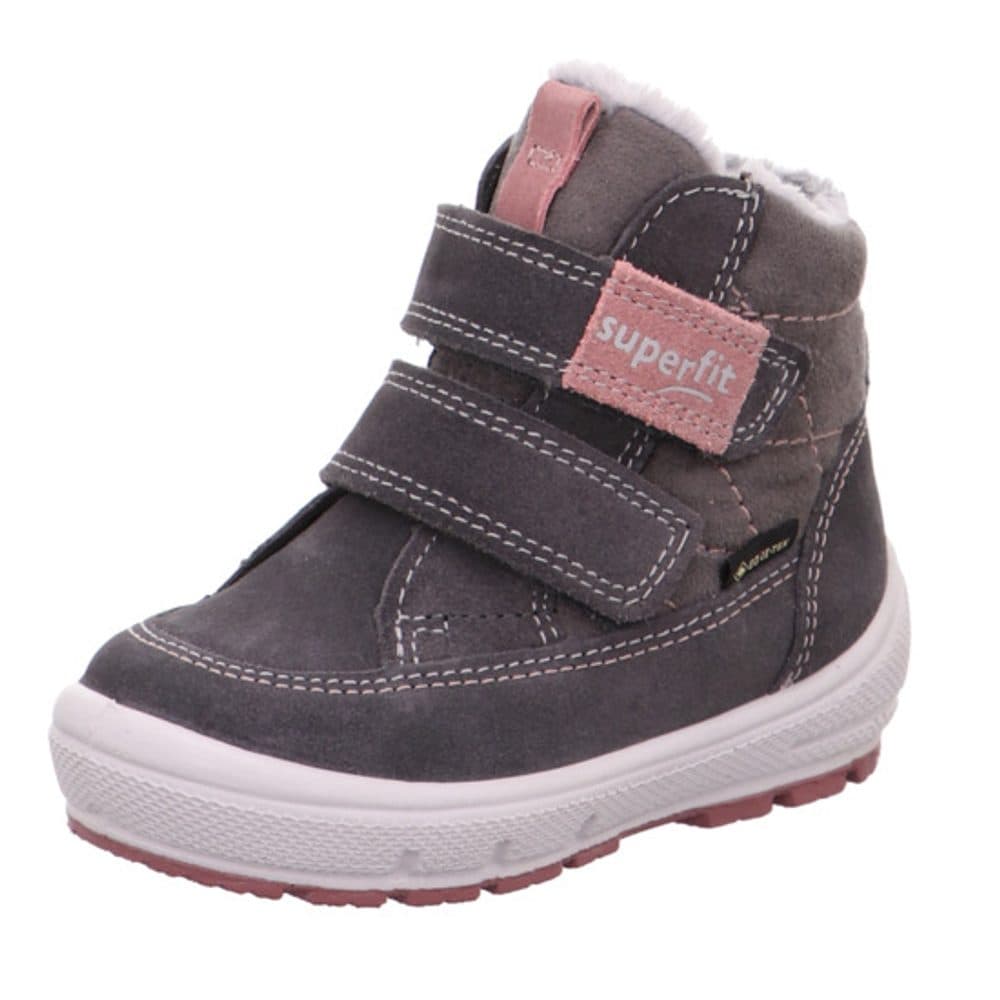 dívčí zimní boty GROOVY GTX, Superfit, 1-009314-2010, šedá -