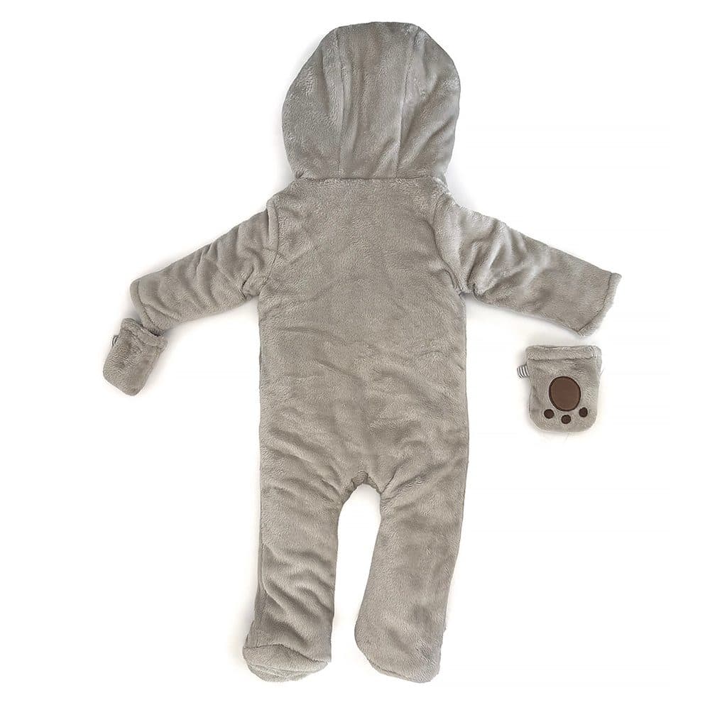 Zimní kojenecká kombinéza Pidilidi PD1168-11 Beige - 56/62 | 0-3m - náhled 4