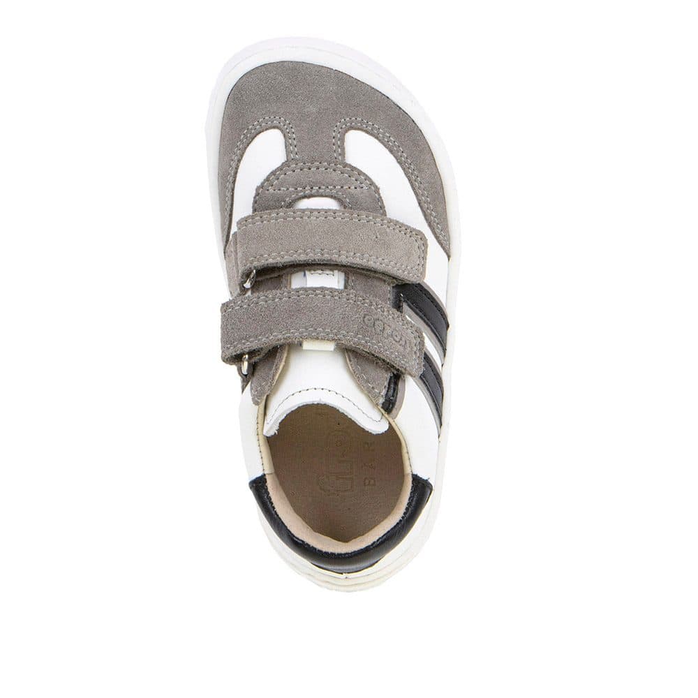 Dětské barefoot kožené tenisky F-MOTION GREY/BLACK Froddo G3130292 - 30 - náhled 2
