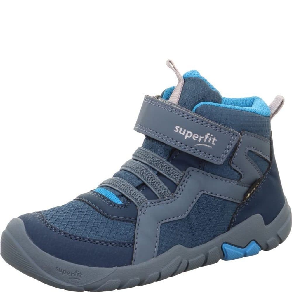 Chlapecká celoroční barefit obuv Superfit TRACE GTX Blue/Turquoise 1-006034-8020 - 27 - náhled 1