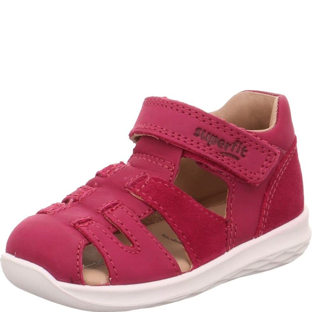 Dívčí sandály BUMBLEBEE Red Superfit 1-000392-5000 červená -