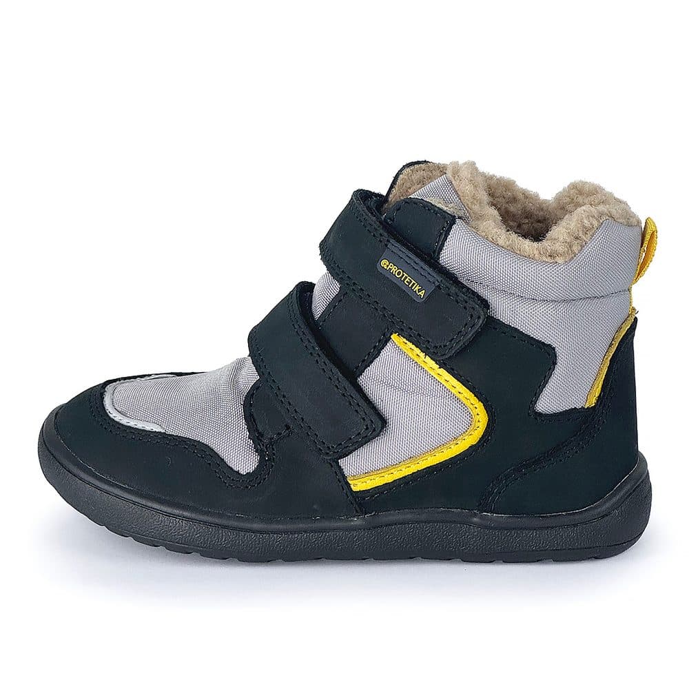Chlapecké zimní barefoot boty PRO-tex Protetika - GERO BLACK - 22 - náhled 3