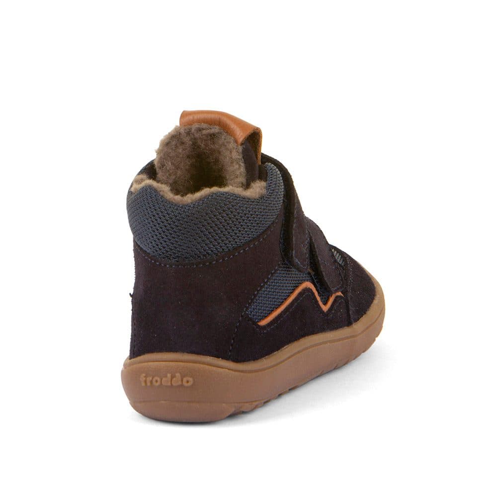 Chlapecké zimní barefoot boty  TEX WOOL Dark Blue Froddo G3110266-W - 24 - náhled 5