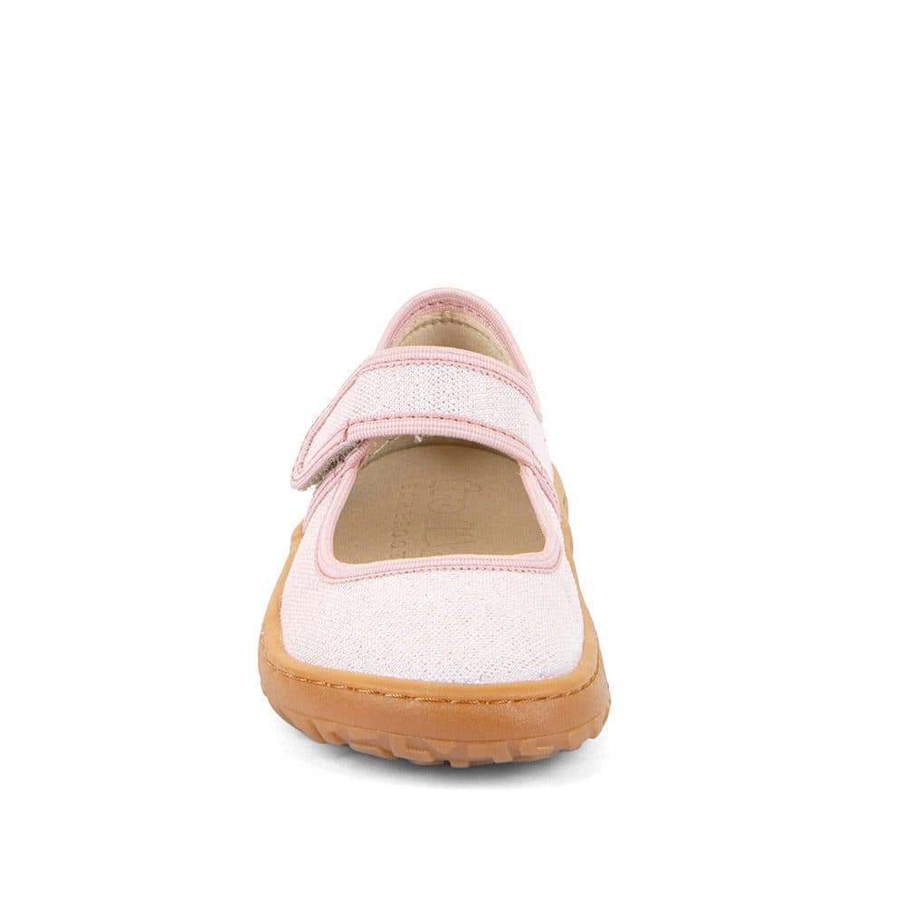 Dívčí plátěné barefoot baleríny CANVAS BALETTY PINK SHINE FRODDO G1700437 - 29 - náhled 4
