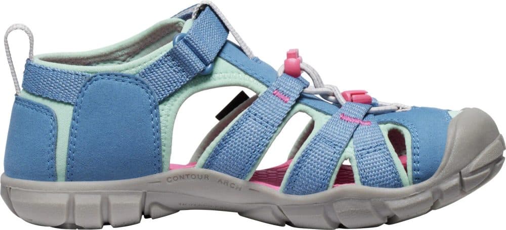 Dívčí sandály SEACAMP II CNX coronet  blue/hot pink, KEEN, 1028841/1028850 - 27/28 - náhled 5