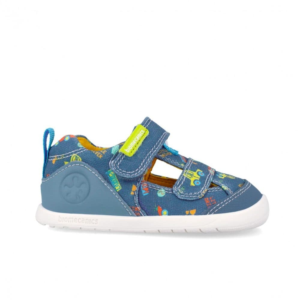 Chlapecké barefoot sandály LONA ESTAMPADA INDIGO Biomecanics 262197-A631 - 22 - náhled 3