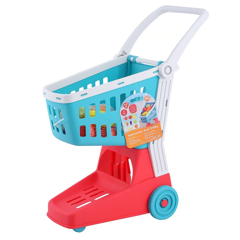 Playgo Nákupní vozík s potravinami, PLAYGO, W051056 - náhled 3