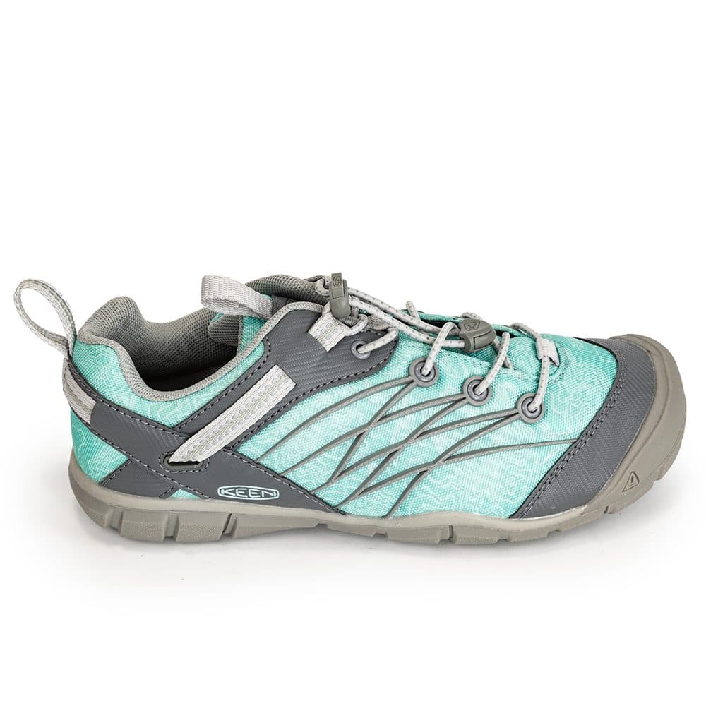 Outdoorové boty CHANDLER CNX C Drizzle/Waterfall, Keen, 1026307/1026305, tyrkysová - 24 - náhled 3
