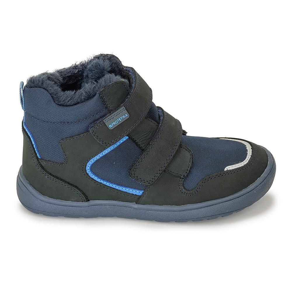 Chlapecké zimní barefoot boty GERO NAVY, PRO-tex, Protetika, modrá - 22 - náhled 4