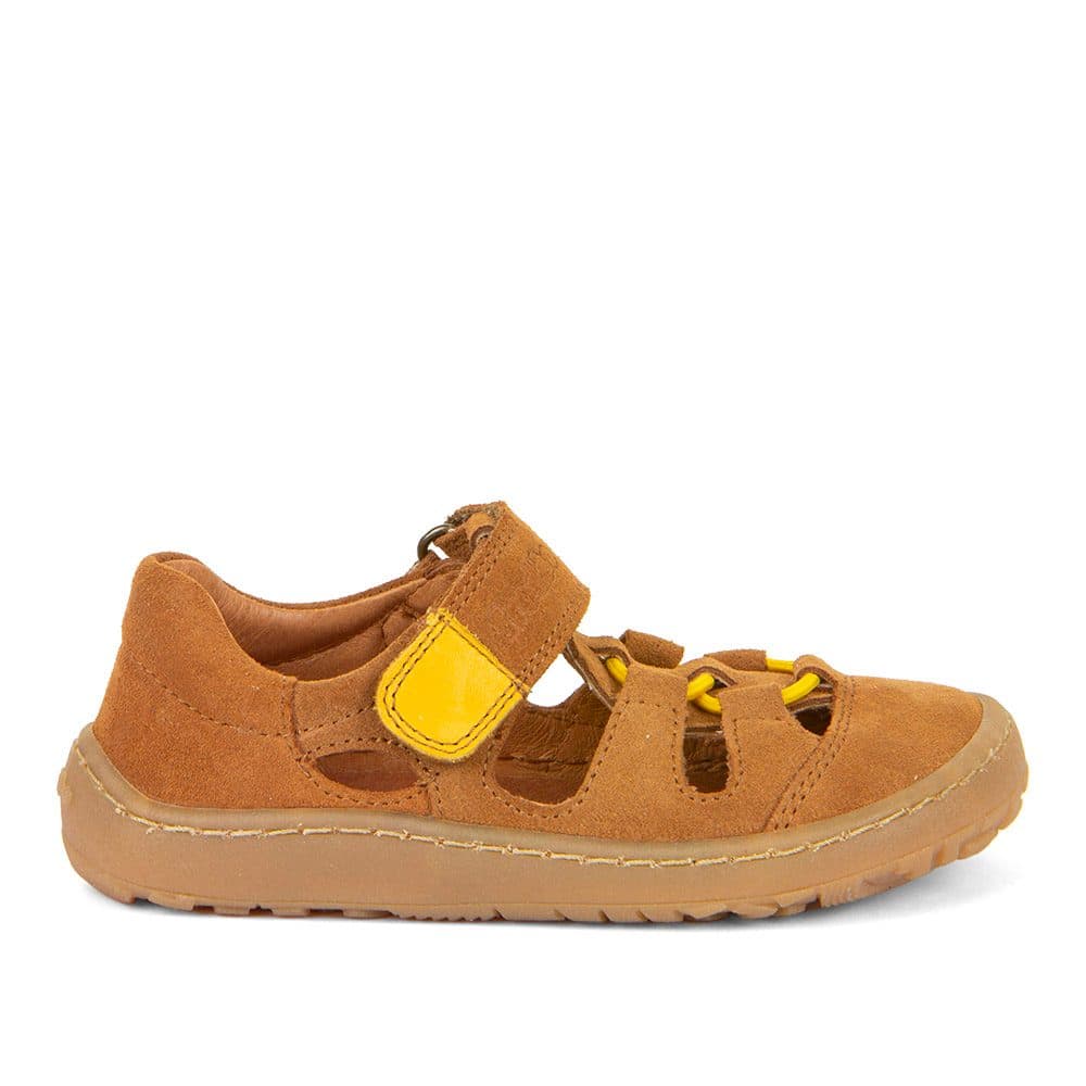 Chlapecká barefoot sandály ELASTIC Brown Froddo G3150262-3 hnědá - 28 - náhled 5