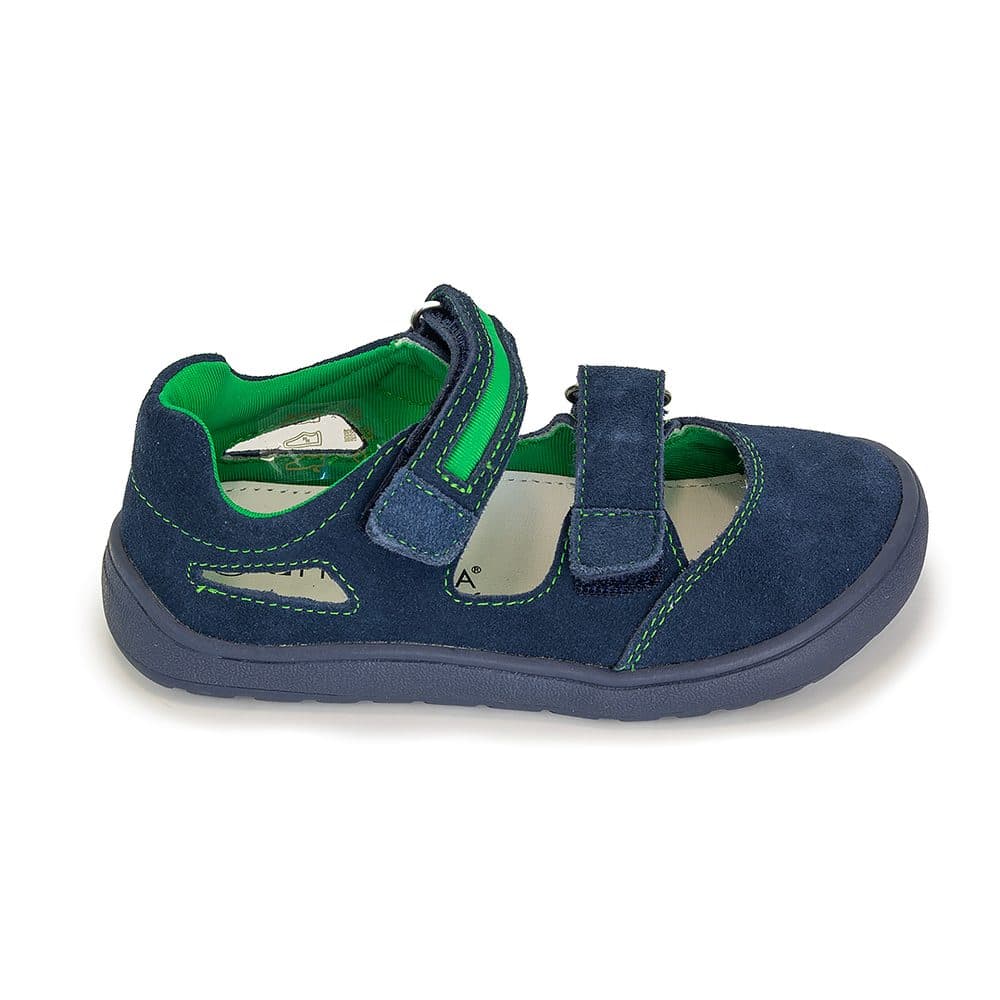 Chlapecké sandály Barefoot PADY NAVY, Protetika, modrá - 22 - náhled 2