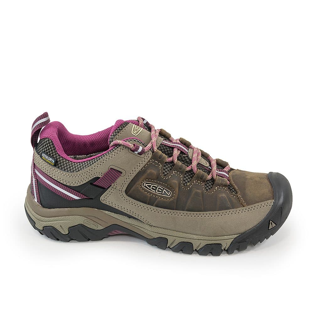 Dámské trekové boty Targhee III WP W weiss/boysenberry, Keen, 1018177, hnědá - 41 - náhled 3