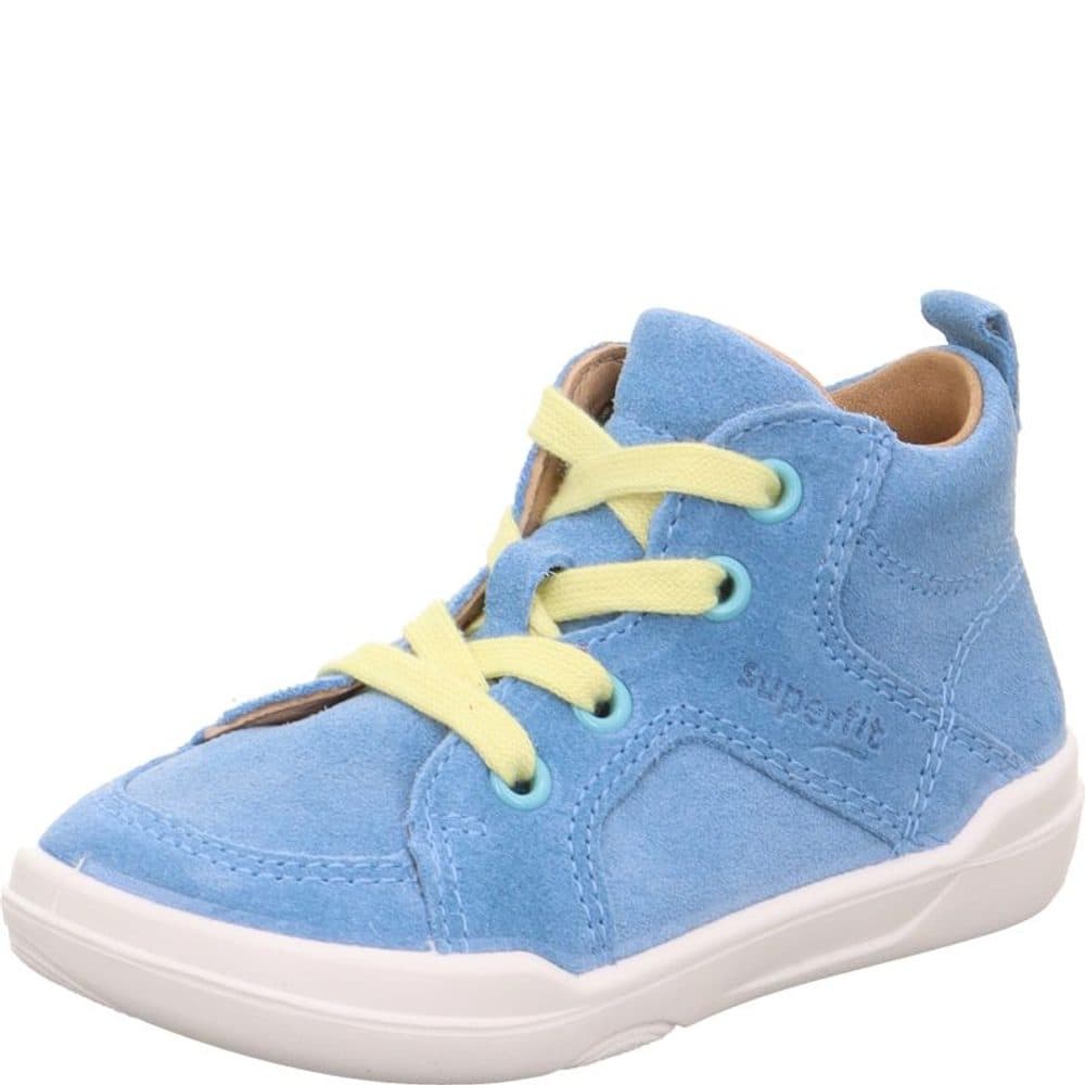 Chlapecké barefit tenisky SUPERFREE Light Blue/Yellow Superfit 1-000539-8400 - světle modrá -