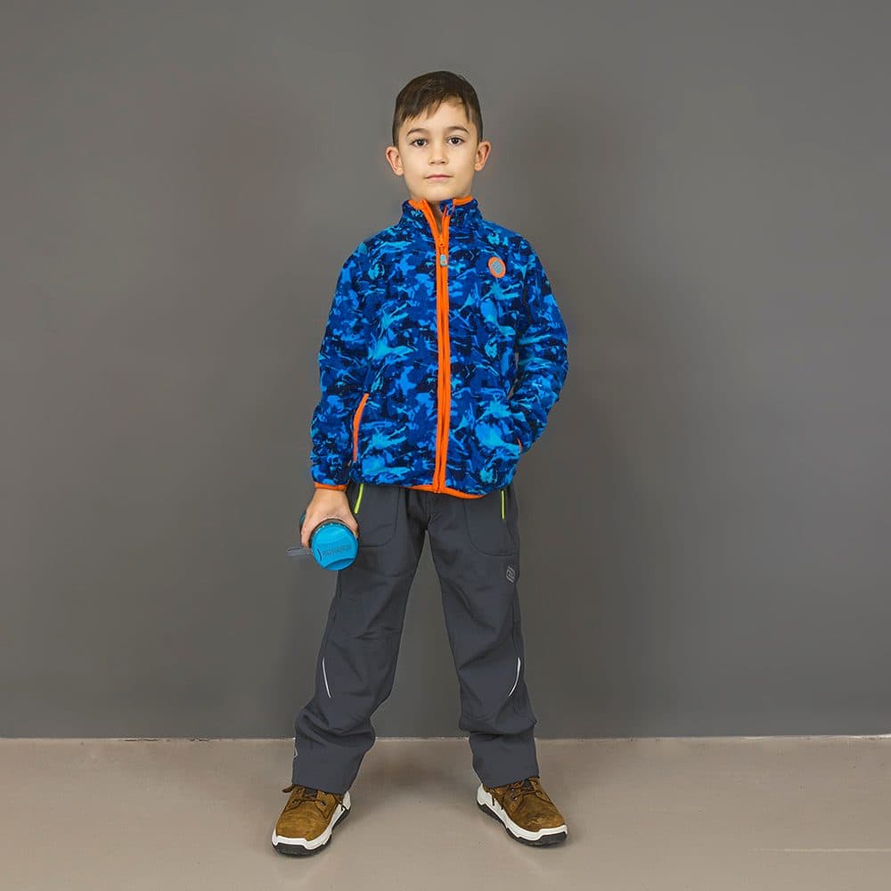 kalhoty dětské softshellové  outdoorové, Pidilidi, PD1109-09, šedá - 104 | 4let - náhled 3
