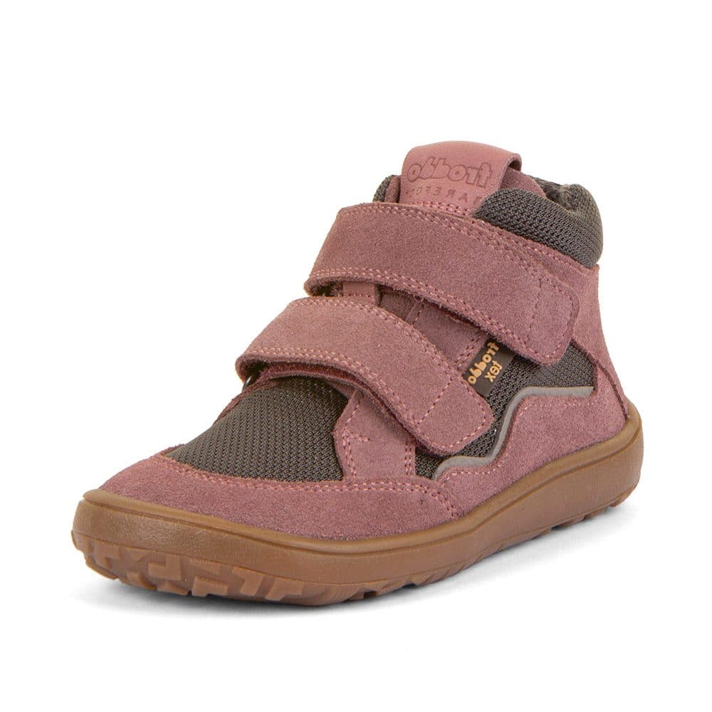 Dívčí barefoot boty TEX AUTUMN Gray/Pink Froddo G3110266-17 -