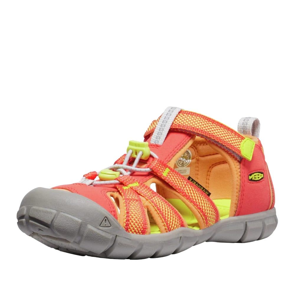 Dívčí sandály SEACAMP II CNX cayenne/evening primrose, Keen, 1028844/1028855, oranžová -
