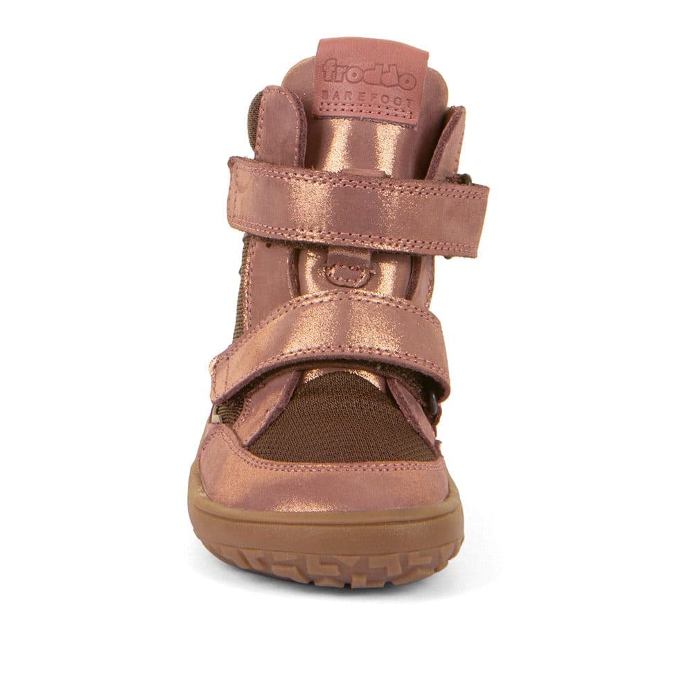 Dívčí zimní barefoot boty TEX WINTER TL Pink/Gold Froddo G3160247-8T - 24 - náhled 4