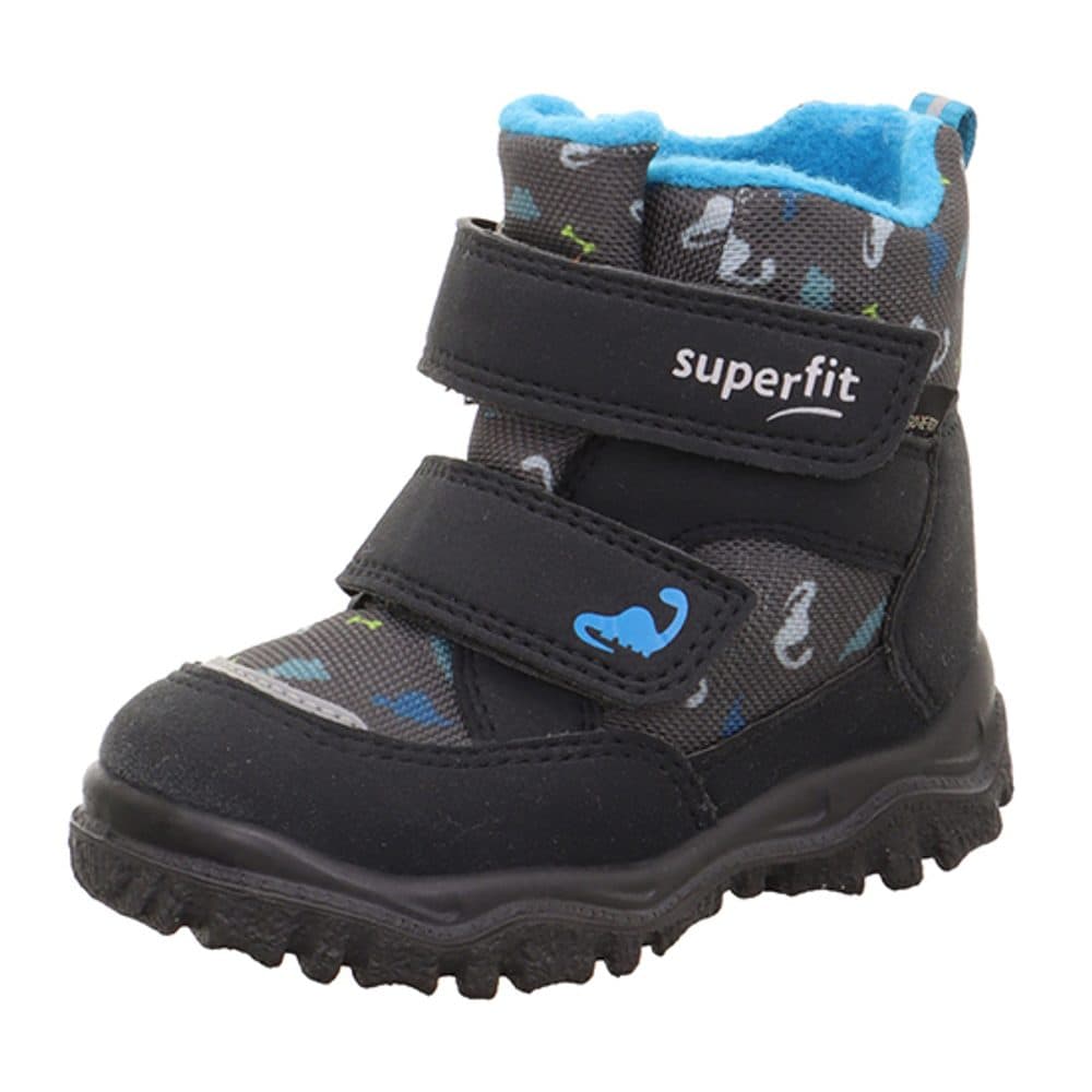 Chlapecké zimní boty HUSKY1 Gray/Light Blue Gore-Tex, Superfit,1-006045-2000 -