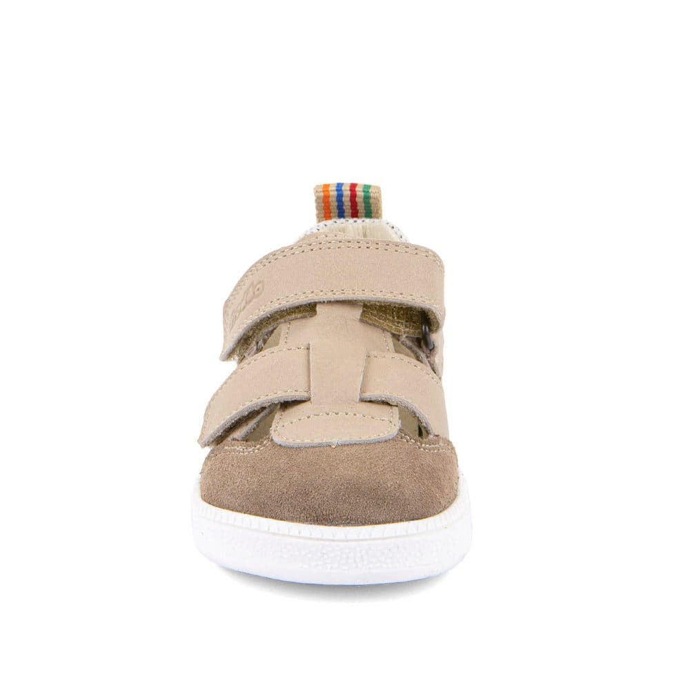 Chlapecké barefoot sandály LOOP SANDAL Taupe Froddo G3150292-3 - 24 - náhled 4