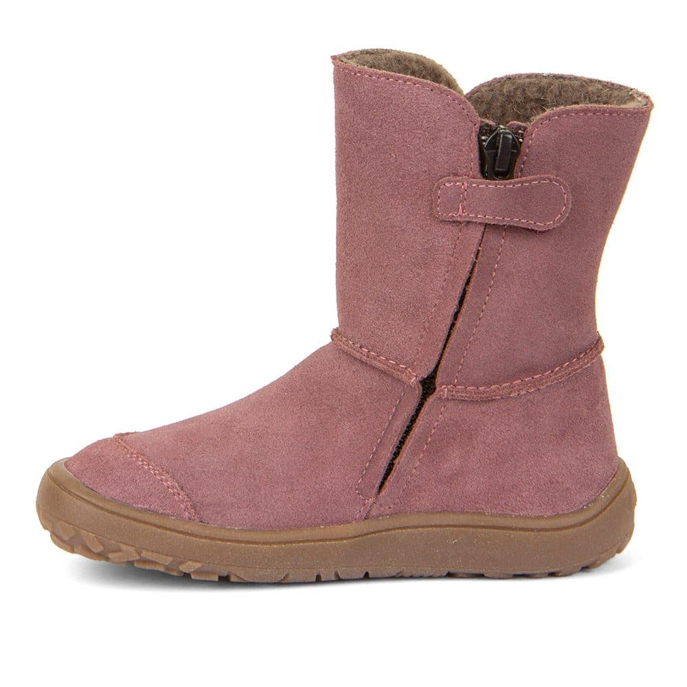 Dívčí zimní barefoot boty TEX SUEDE  Dark Pink, Froddo, G3160238, růžová - 27 - náhled 2