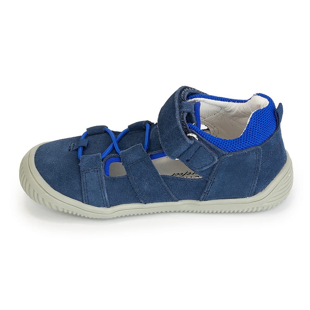 chlapecké sandály Barefoot KENDY DENIM, Protetika, tmavě modrá - 21 - náhled 4