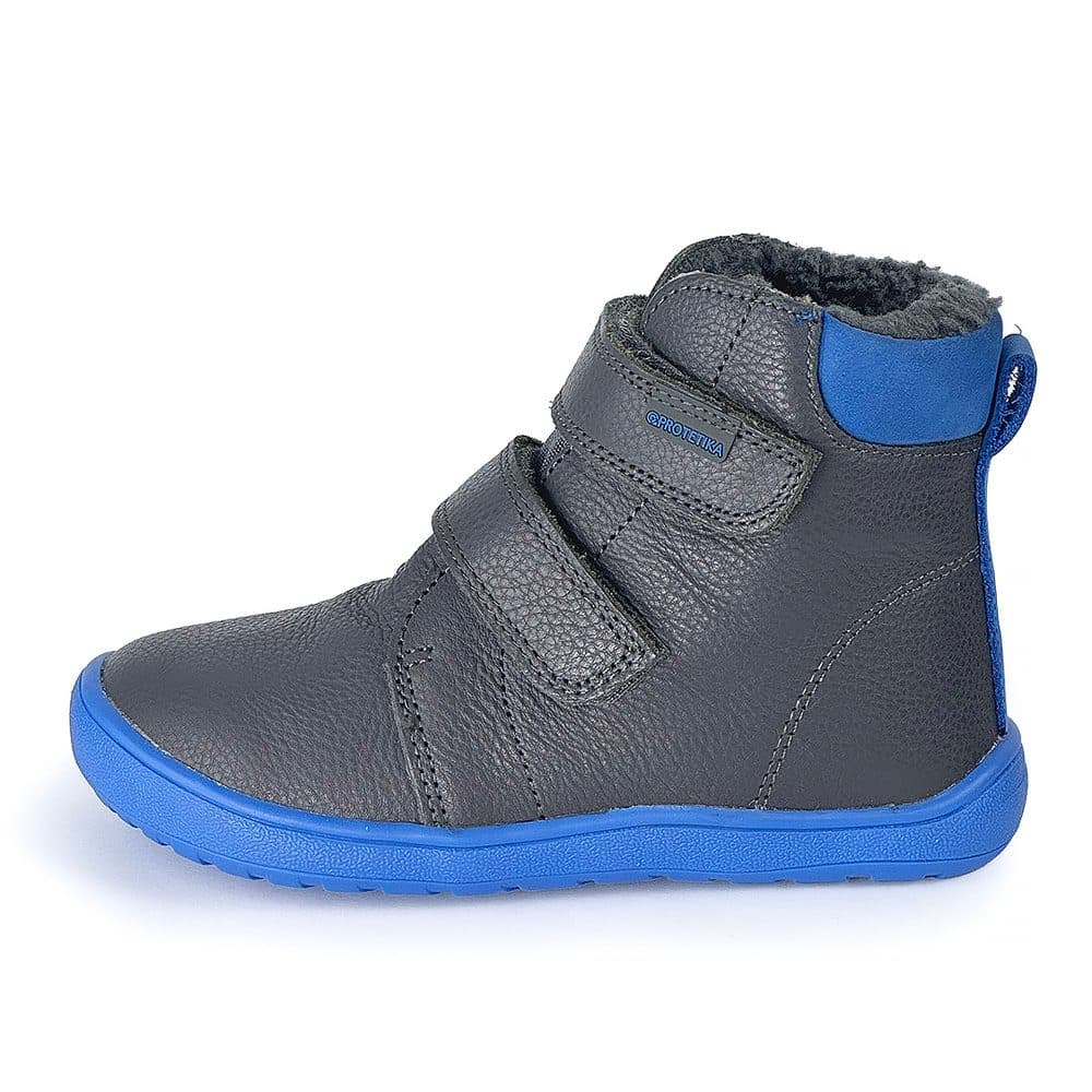 Chlapecké zimní barefoot boty PRO-tex Protetika - DARYK GREY - 21 - náhled 3